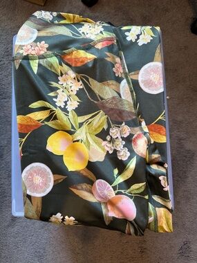 Beyond Yoga Olive Floral Citrus High-Rise Leggings